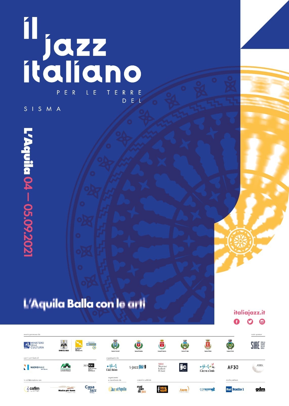 Il jazz italiano per le terre del sisma 2021